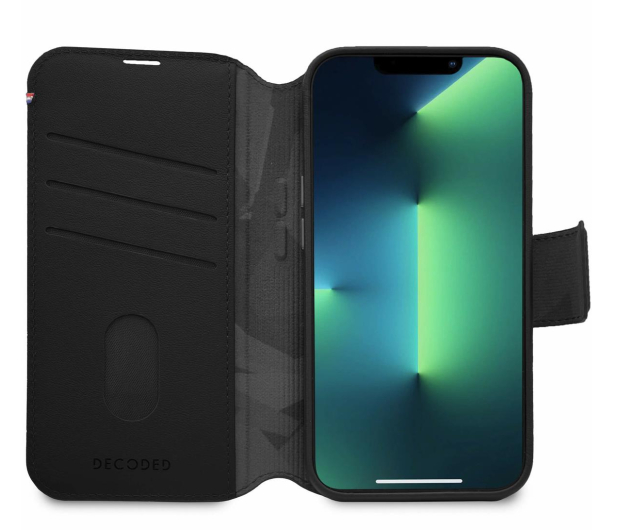 Decoded Leather Detachable Wallet do iPhone 14 Pro Max black IEODEDW14PMBK - 1187483 - zdjęcie 2